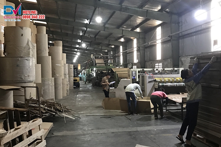 Xưởng in thùng carton tại Hà Nội
