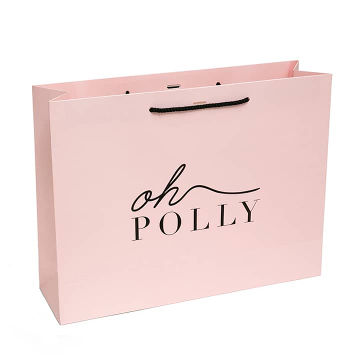 Mẫu in túi giấy cho shop thời trang Polly