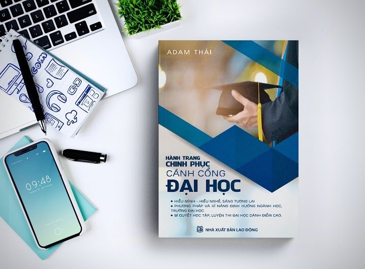 Thiết kế bìa sách – Chinh phục cánh cổng đại học – In Đại Minh