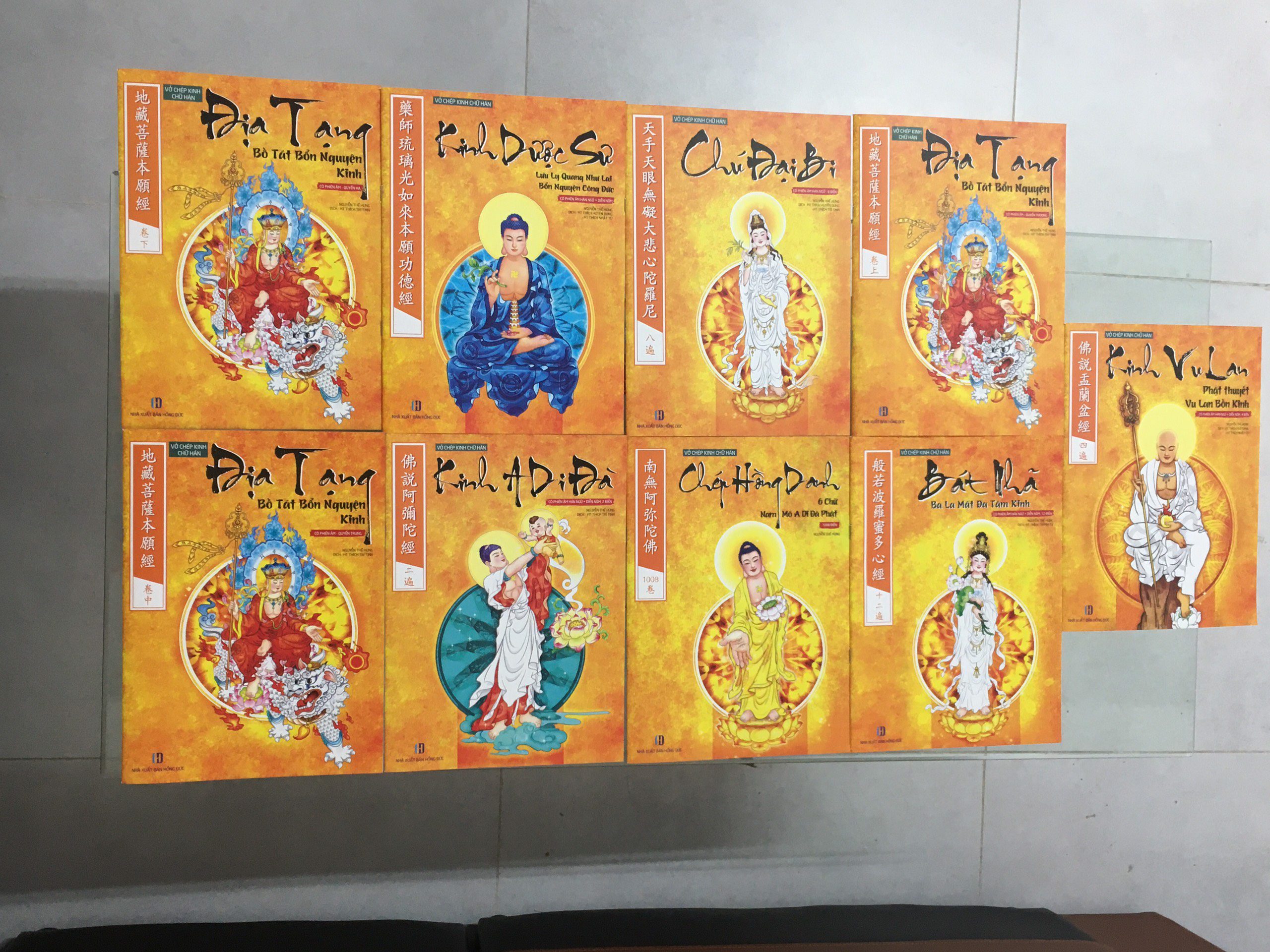 Bộ sách Kinh Phật - In Đại Minh