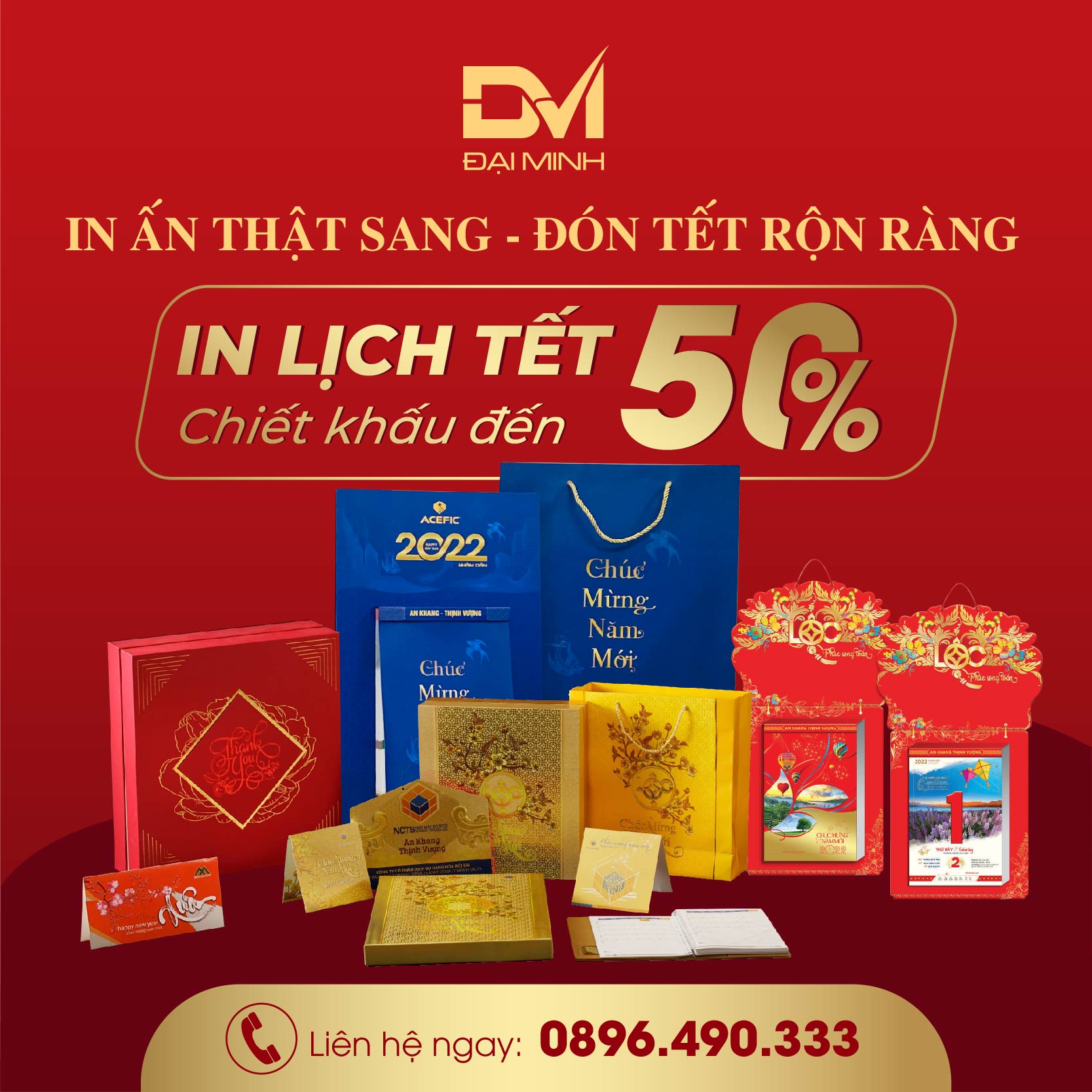 199+ Mẫu In Lịch Tết giá rẻ HOT 2022 - Thiết kế độc quyền