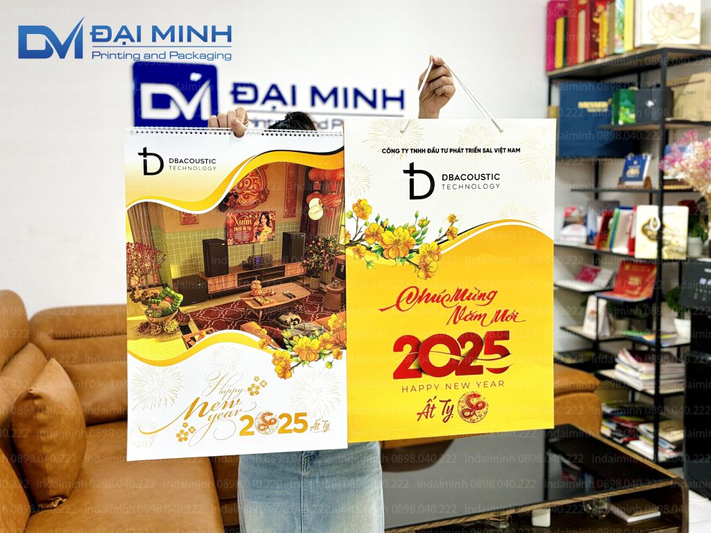Lịch treo tường SAL 2025