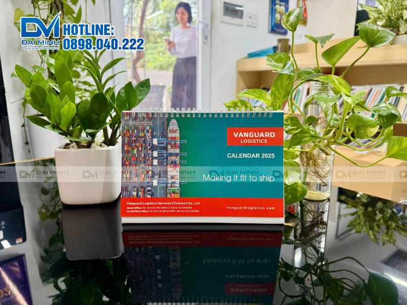 Lịch để bàn VANGUARD - In Đại Minh sản xuất