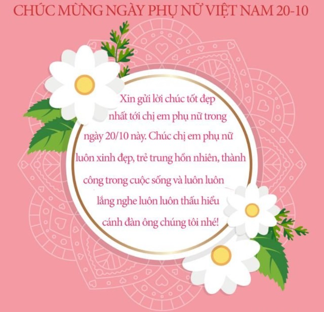 thiệp chúc mừng 20/10 tặng đồng nghiệp và bạn bè