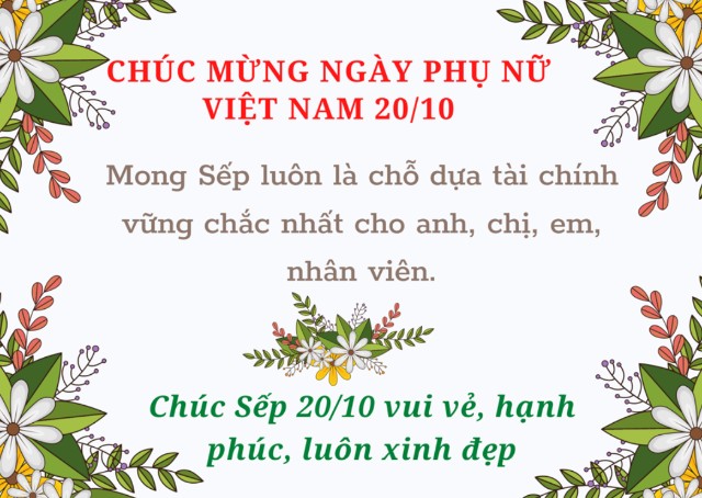 thiệp chúc mừng 20/10 tặng đồng nghiệp và bạn bè