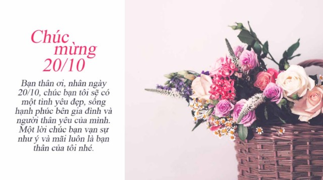 thiệp chúc mừng 20/10 tặng đồng nghiệp và bạn bè