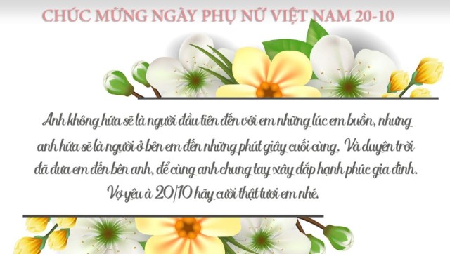 thiệp chúc mừng 20/10 tặng người yêu