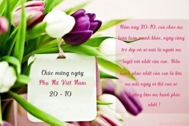 thiệp chúc mừng 20/10 đẹp