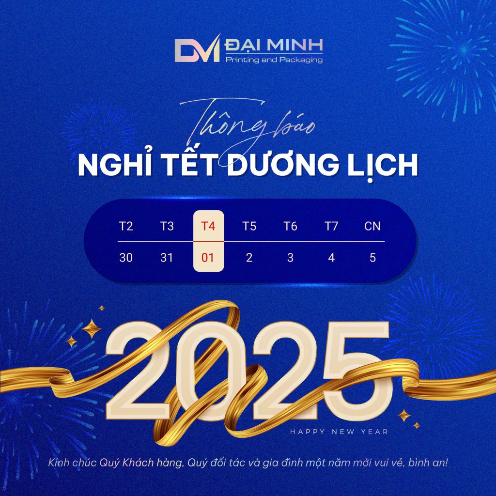 Lịch nghỉ tết dương lịch 2025