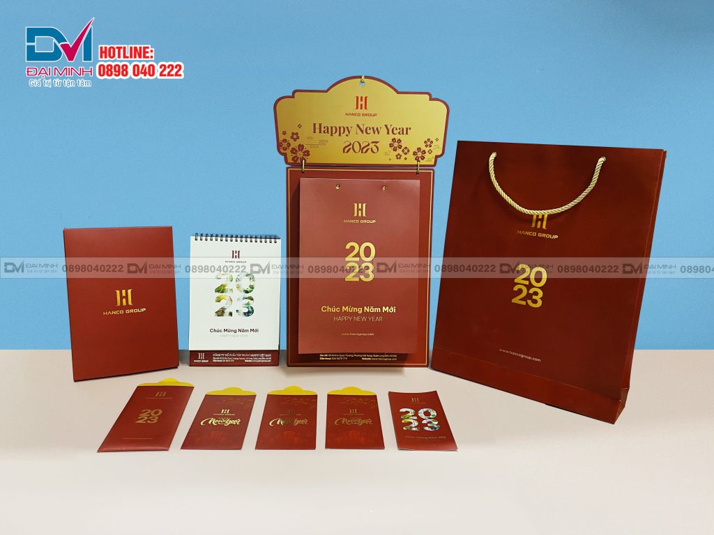 Bộ lịch Hanco - In Đại Minh sản xuất
