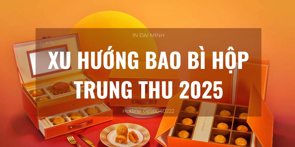 Xu hướng bao bì hộp bánh trung thu 2025