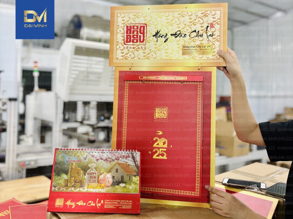 Bộ Lịch Bloc Hồng Đào Chu Lai
