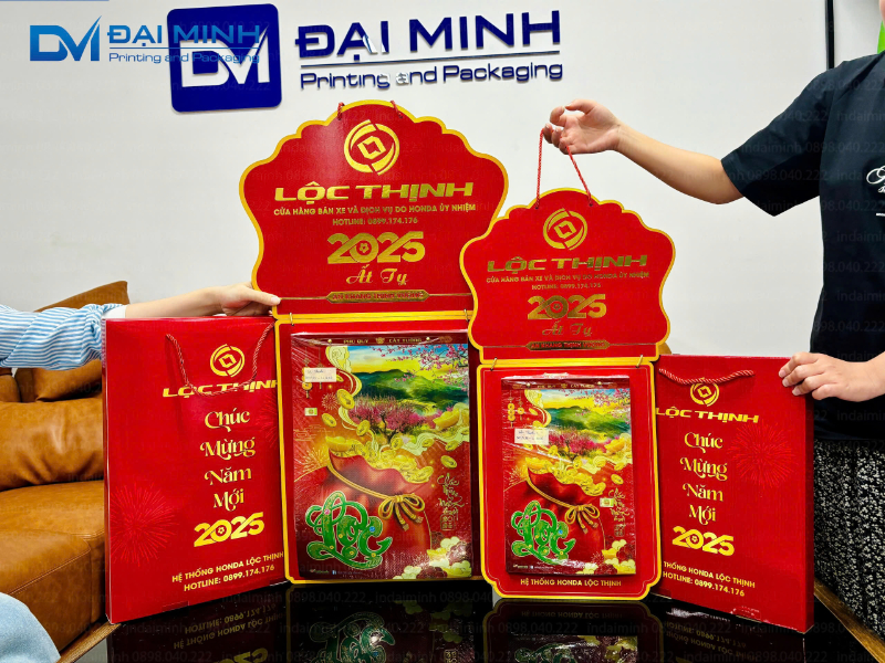 Bộ Bloc Lộc Thịnh - In Đại Minh thiết kế và sản xuất