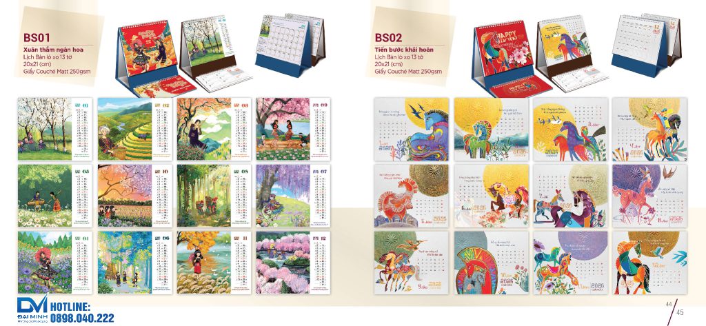 Lịch để bàn phôi sẵn 2026 - BS03 - Vươn mình từ di sản