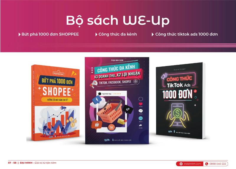 In bộ sách WE-UP