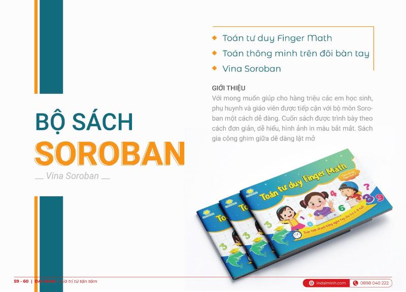 In sách SOROBAN