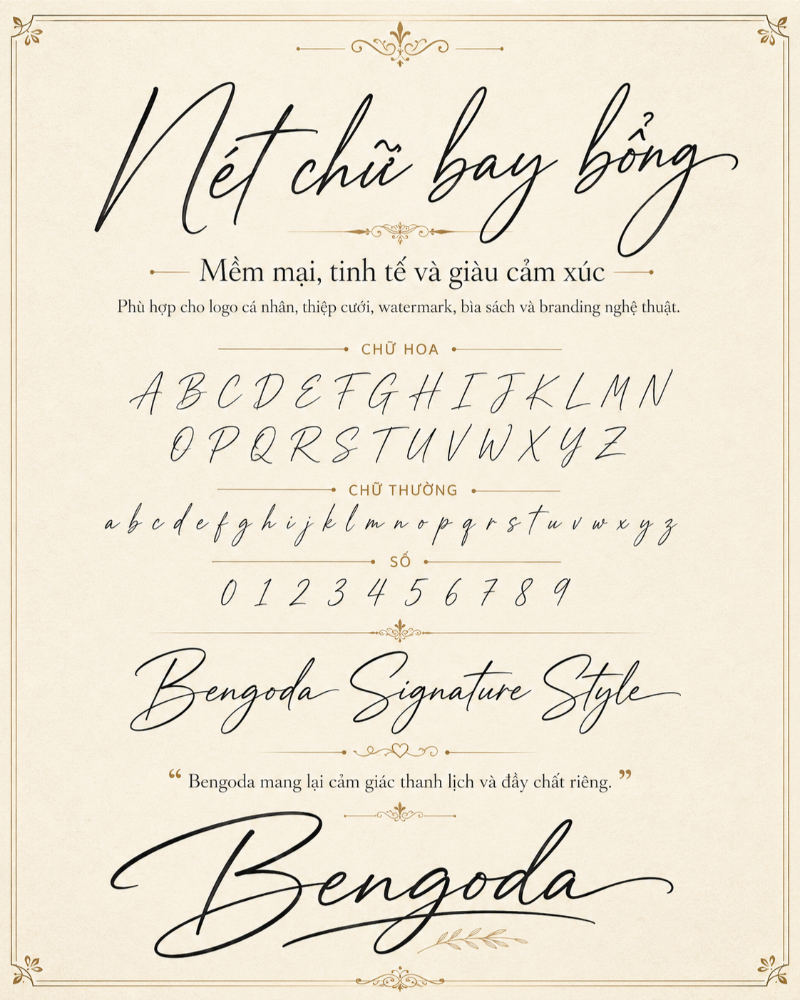 Font chữ Bengoda