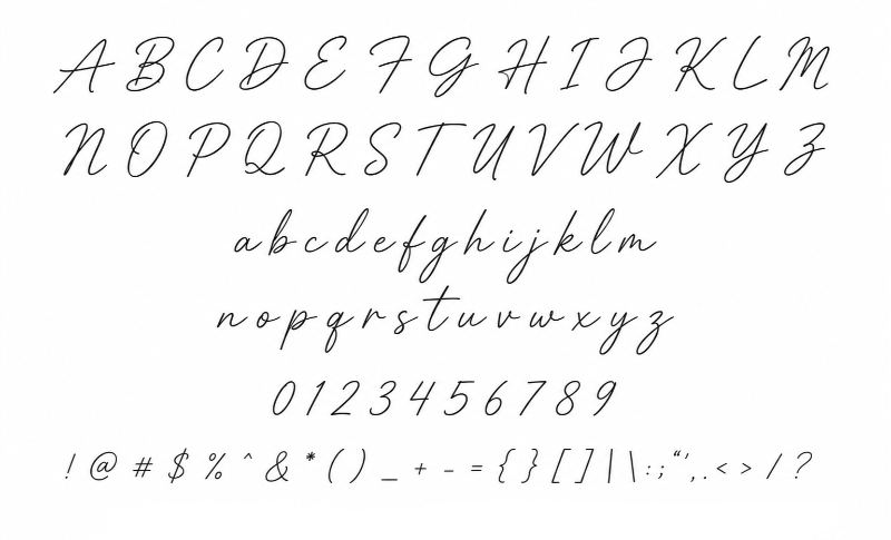 Font chữ Leah Gaviota