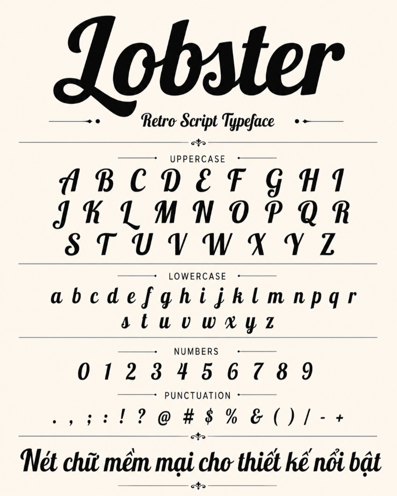 Font chữ Lobster