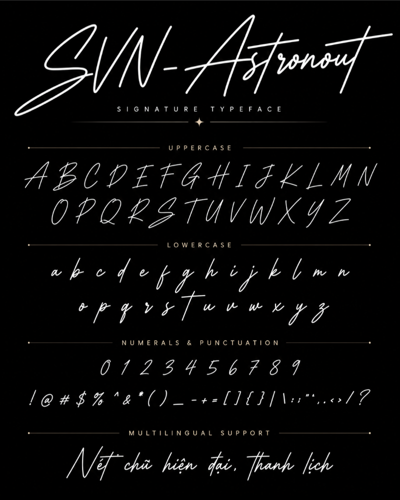 Font SVN-Astronout