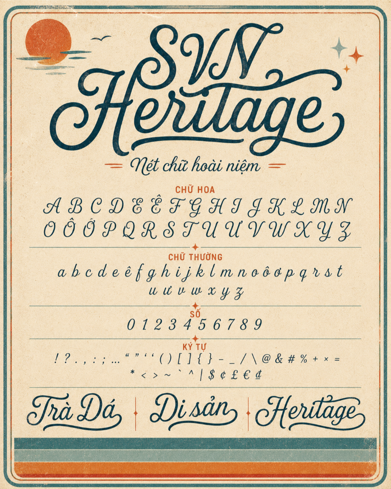 Font SVN Heritage