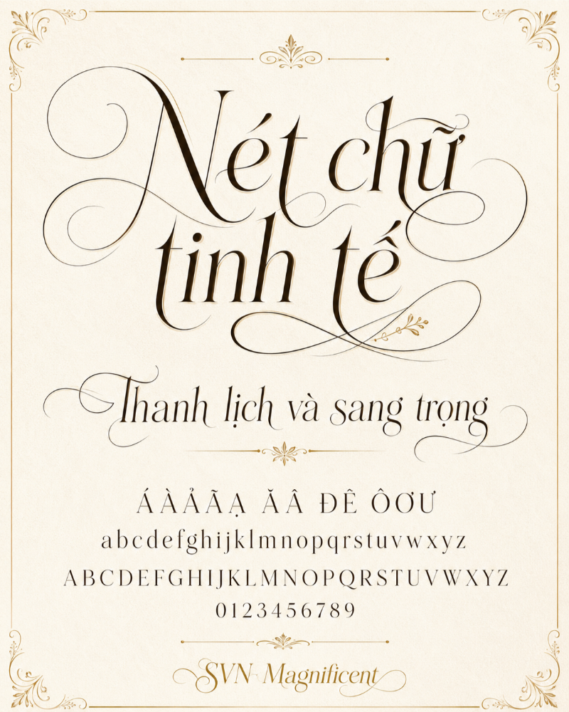 Font SVN Magnificent 