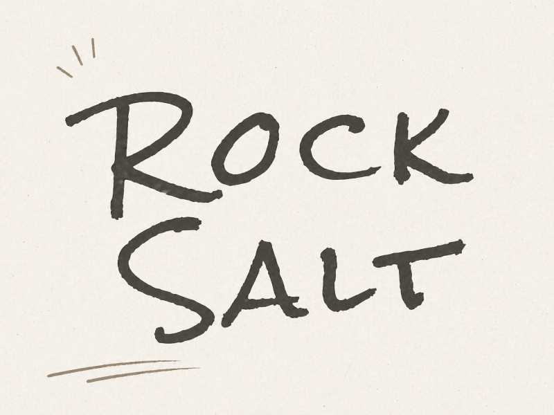 Font Rock Salt