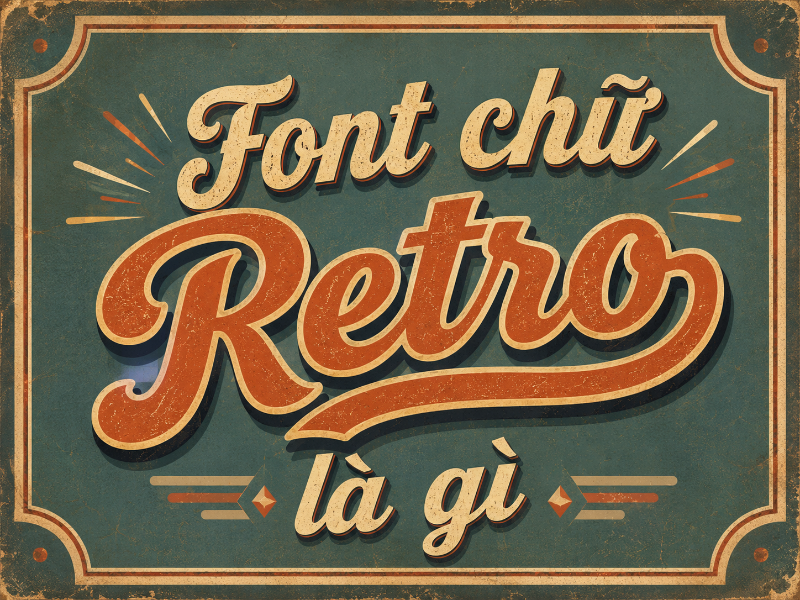 Font chữ Retro là gì?