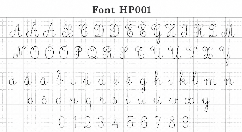 Font HP001