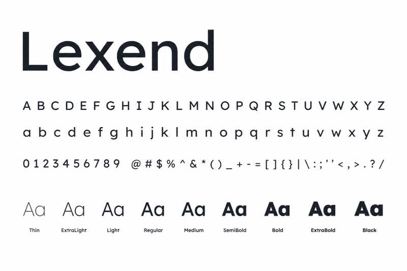 Font chữ Lexend