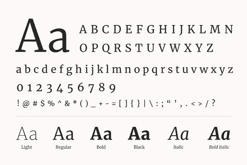 Font chữ Merriweather