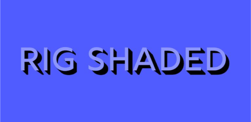 Font chữ Rig Shaded