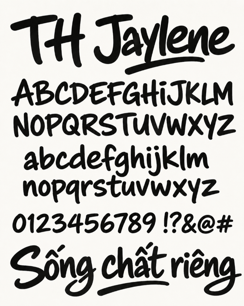 Font TH Jaylene
