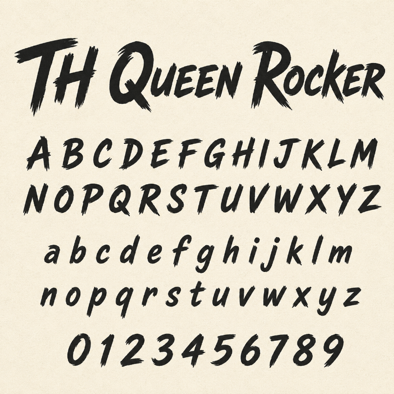 Font TH Queen Rocker