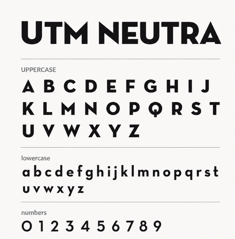 Font chữ UTM Neutra