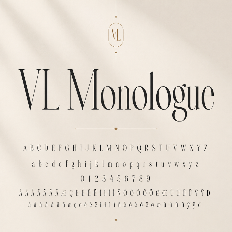 Font chữ VL Monologue