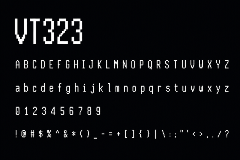 Font chữ VT323