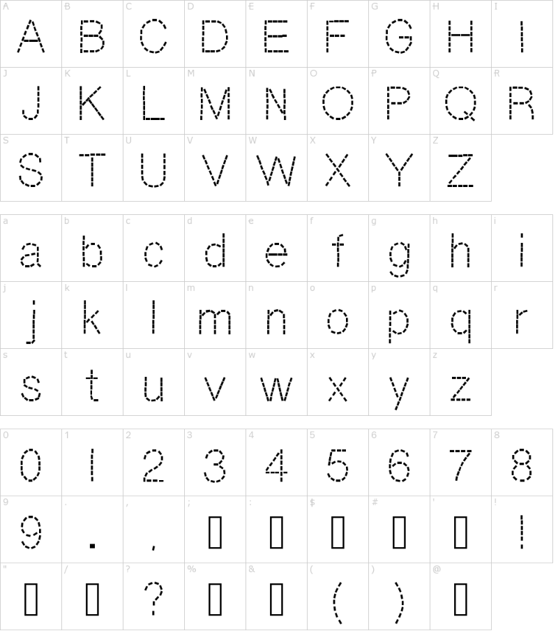 Font chữ Dashness