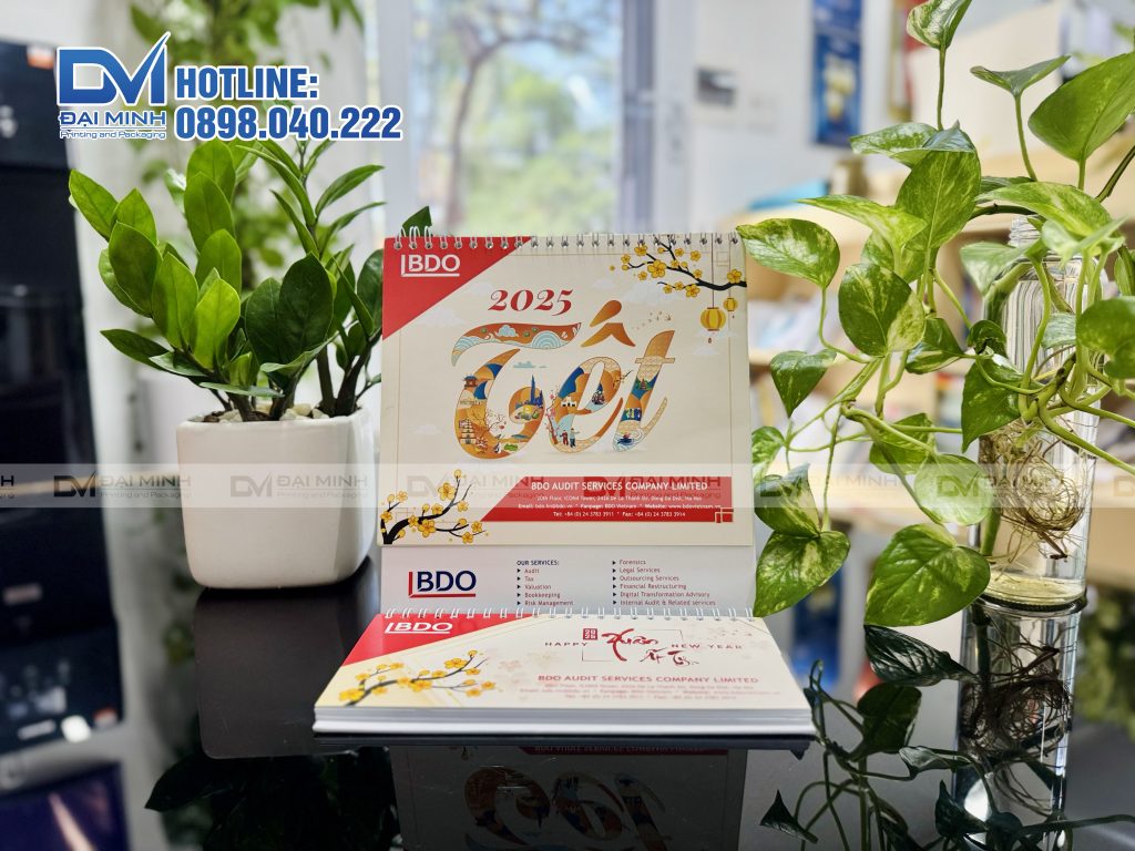 Lịch để bàn BDO