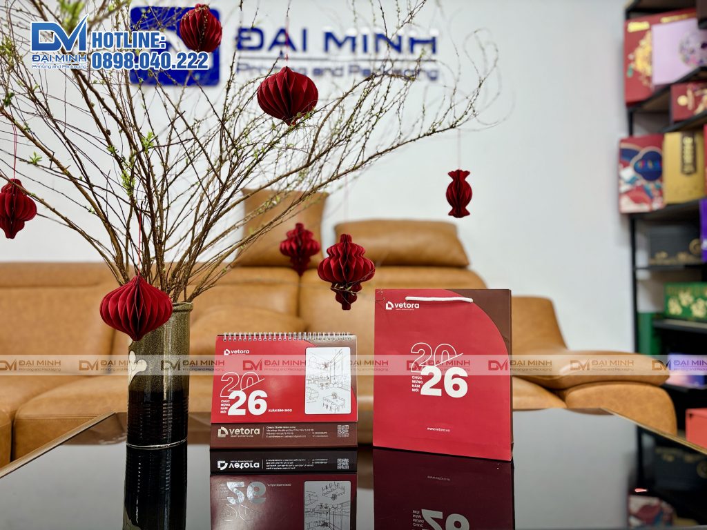 Lịch để bàn Vetora