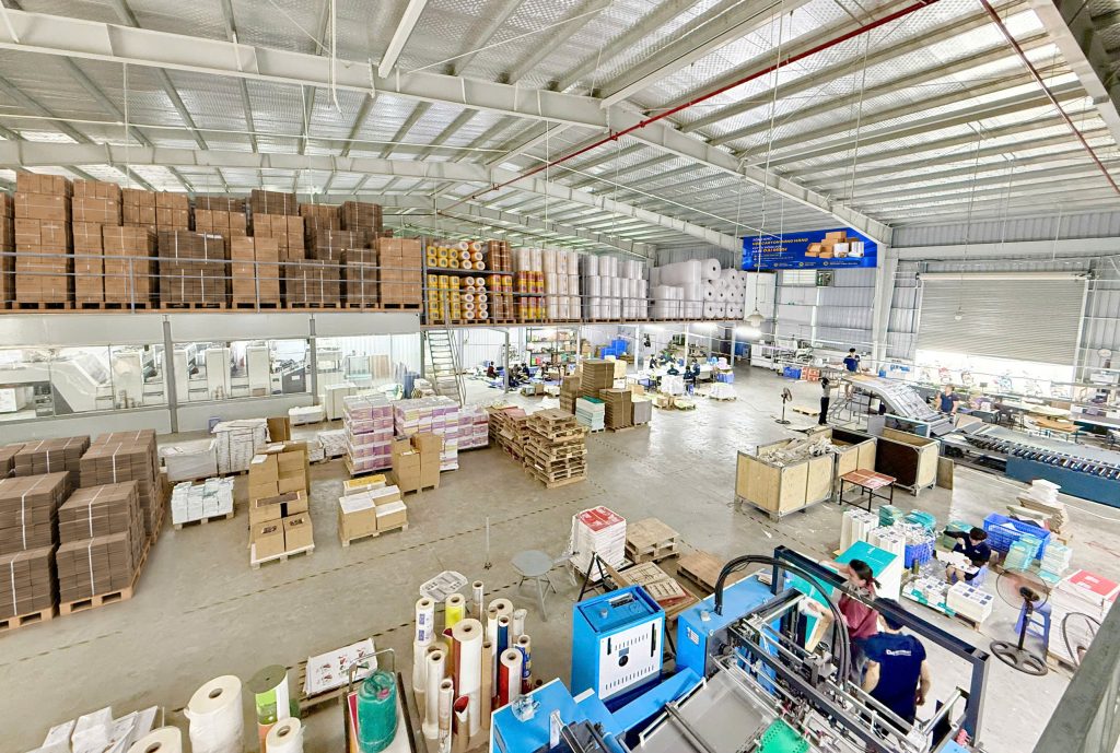 Xưởng sản xuất hộp carton theo yêu cầu