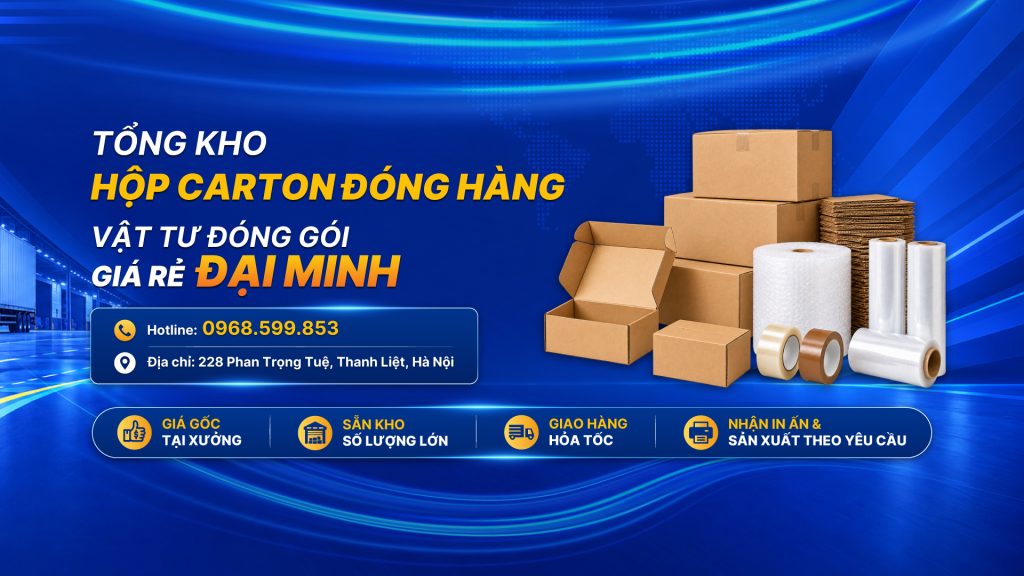 Xưởng vật tư đóng gói Đại Minh